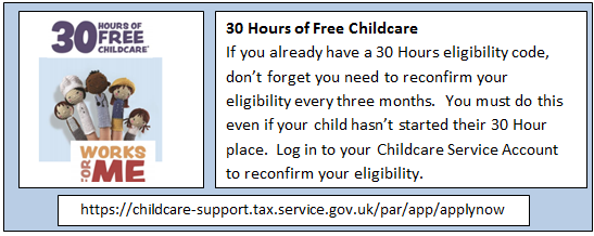 30 hours free childcare